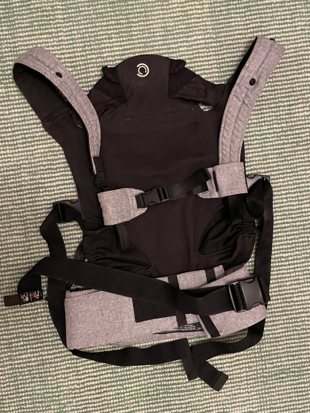 Contours Journey Infant Baby Toddler Carry back pack in gray Adjustable!
